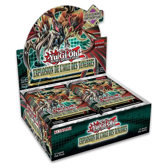 Yu-Gi-Oh! - Boîte de 24 Boosters - Explosion de l'Aile des Ténèbres - Français