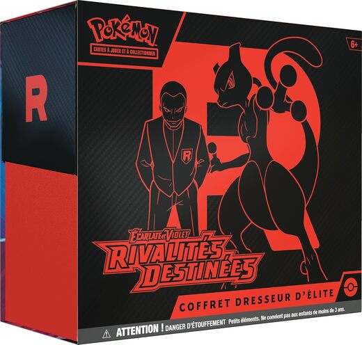 Coffret - Pokémon Dresseur d'Élite EV10 - Rivalités Destinées - FR