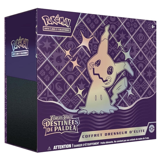 Coffret - Pokémon Dresseur d'Élite EV4.5 - Ecarlate et Violet : Destinées de Paldea