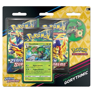 Pokémon - Pack 3 Boosters Zénith Suprême EB 12.5 - Gorythmic - Français