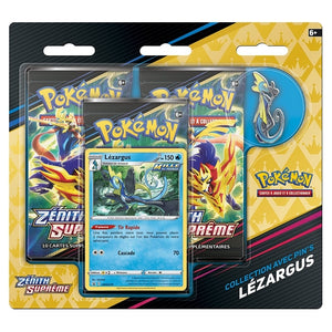 Pokémon - Pack 3 Boosters Zénith Suprême EB 12.5 - Lézargus - Français