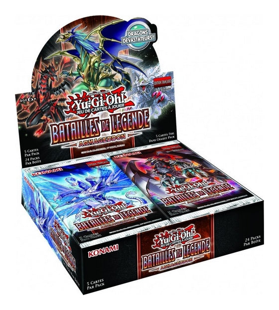 Yu-Gi-Oh! - Boîte de 24 Boosters - Batailles de Légende : Armageddon - Français