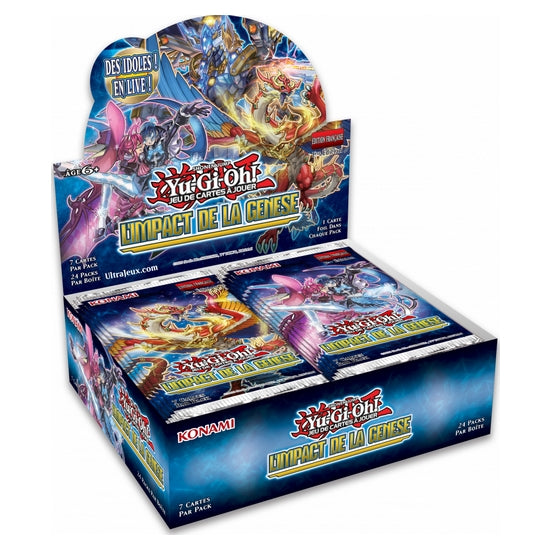 Yu-Gi-Oh! - Boite de 24 Boosters - L'Impact de la Genèse - Français