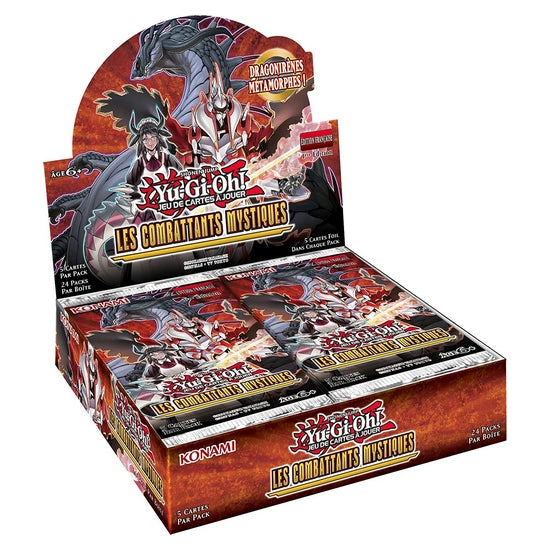 Yu-Gi-Oh! - Boite De 24 Boosters - Les Combattants Mystiques - Français