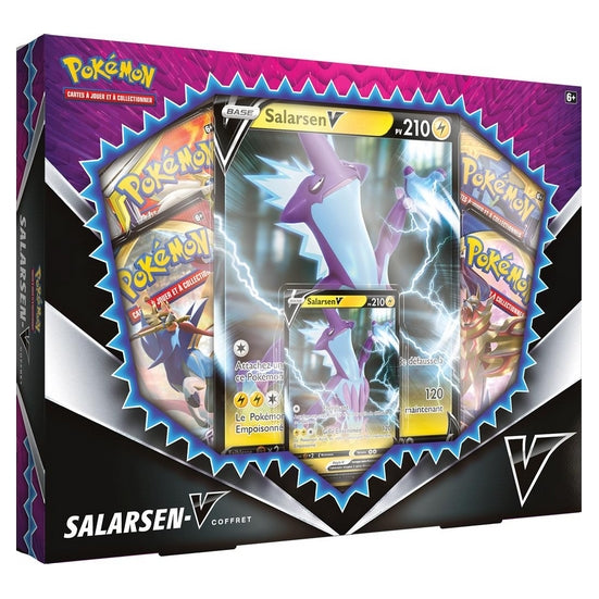 Pokémon Coffret 4 boosters - Salarsen-V Français