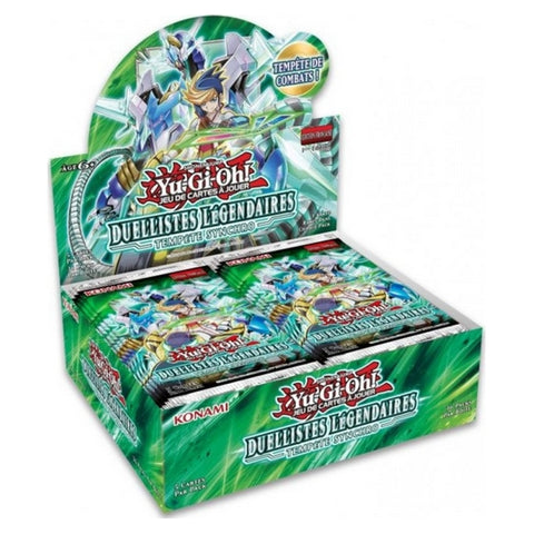 Yu-Gi-Oh! - Boite de 36 Boosters Les Duellistes Légendaires - Tempête Synchro - Français