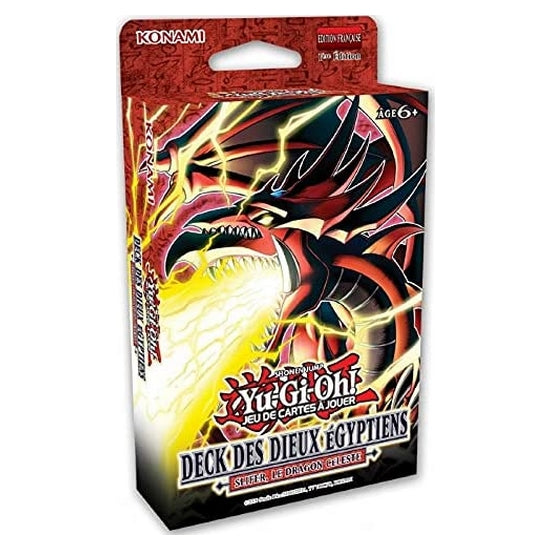 Yu-Gi-Oh! - Deck des Dieux Egyptiens Slifer Le Dragon Céleste - Français