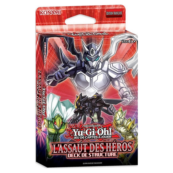 Yu-Gi-Oh! - Decks de Structure - L'Assaut des Héros - Français