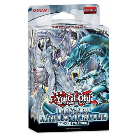 Yu-Gi-Oh! - Decks de Structure - La Saga Du Dragon Blanc Aux Yeux Bleus - Français
