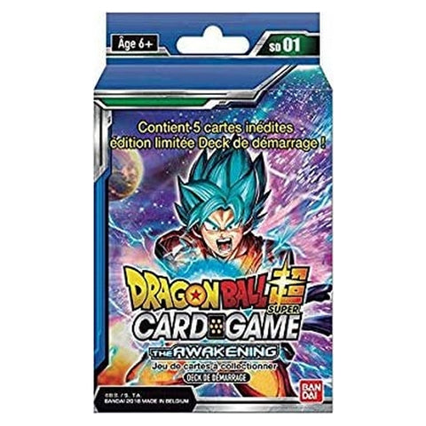 Dragon Ball Super Card Game : Deck de Démarrage SD01- The Awakening - Français