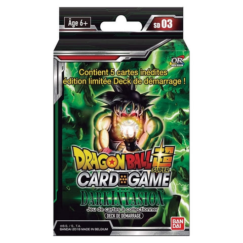 Dragon Ball Super Card Game : Deck de Démarrage SD03- Dark Invasion - Français