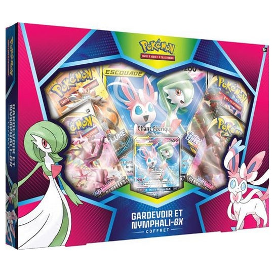 Pokémon - Coffret 4 boosters - Gardevoir et Nymphali GX - Français