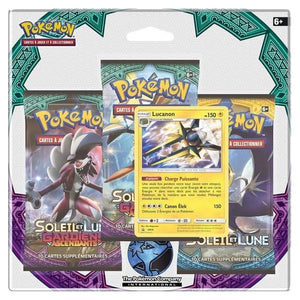 Pokémon - Pack 3 boosters SL02 - Gardiens Ascendants - Lucanon - Français