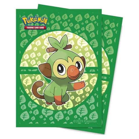 Pokémon - Ultra Pro 65 Protège-Cartes Sleeves - Grookey - Standard